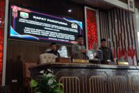 Pidato Bupati Menyampaikan LKPJ Bupati Tahun 2024 dan Rancangan Awal RPJMD Tahun 2025-2029