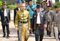 Bupati Andi Rudi Latif Pimpin Upacara Perdana Peringatan Hari Jadi ke 22 Tanah Bumbu