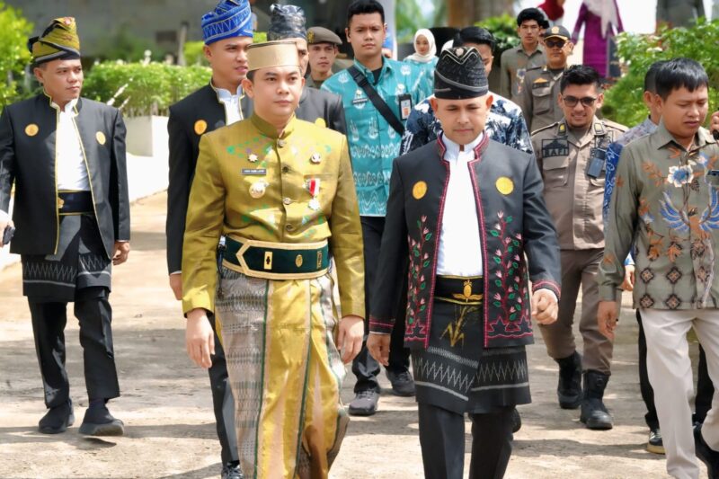 Bupati Andi Rudi Latif Pimpin Upacara Perdana Peringatan Hari Jadi ke 22 Tanah Bumbu