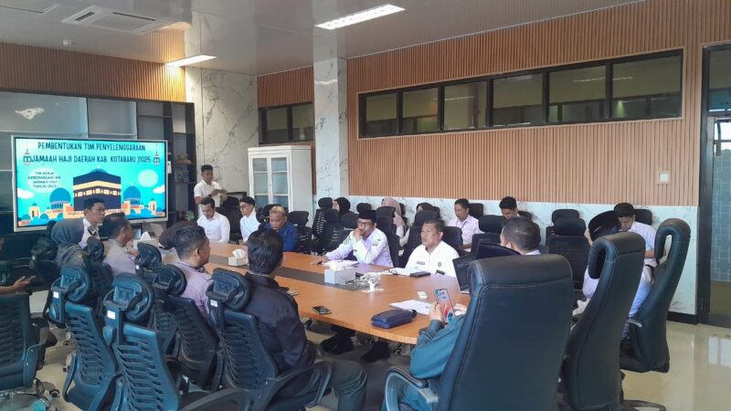 Pemkab Kotabaru Gelar Rapat Persiapan Keberangkatan Haji Tahun 2025