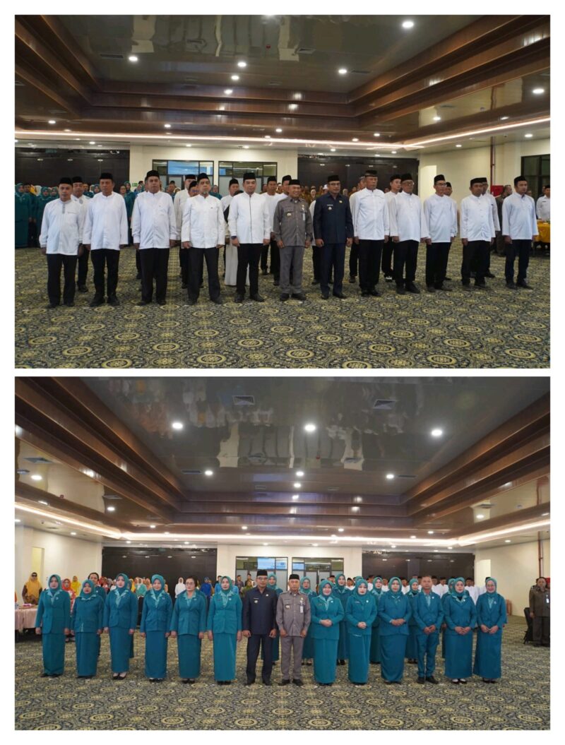 Bupati Lantik Pengurus TP. PKK Kotabaru dan Pengurus LPTQ Kotabaru 2025-2029