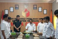 Ungkapkan Rasa Syukur, Bawaslu Kotabaru Laksanakan Tasyakuran HUT ke-17 Bawaslu RI