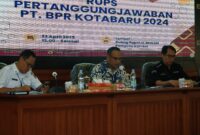 Wakil Bupati Kotabaru Hadiri RUPS PT BPR Kotabaru 2024, Dorong Kemudahan Akses Pinjaman untuk UMKM