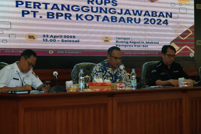Wakil Bupati Kotabaru Hadiri RUPS PT BPR Kotabaru 2024, Dorong Kemudahan Akses Pinjaman untuk UMKM