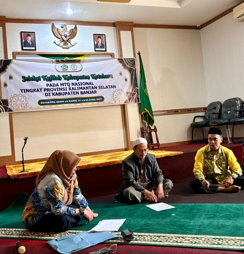 LPTQ Kotabaru Gelar Seleksi Kafilah untuk MTQ Tingkat Provinsi Kalsel 2025
