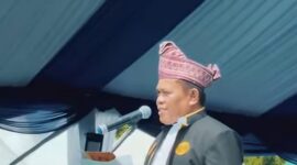 Peringatan Hari Jadi Kabupaten Tanah Bumbu yang ke-22 Tahun, Wakil Ketua DPRD Hasanuddin Bacakan Sejarah Singkat