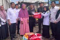 Pemkab Tanah Bumbu Salurkan Bantuan untuk Korban Kebakaran di Simpang Empat