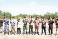 Kodim 1004/Kotabaru Gelar Latihan Menembak, Tingkatkan Kesiapsiagaan dan Silaturahmi