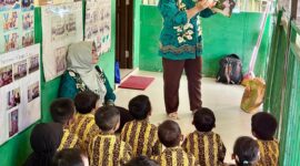 Dispersip Kotabaru Tanamkan Karakter Anak Melalui Dongeng