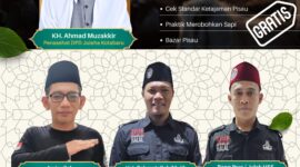 DPD Juleha Kotabaru Gelar Pelatihan Manajemen Qurban, Tingkatkan Kualitas Juru Sembelih Halal