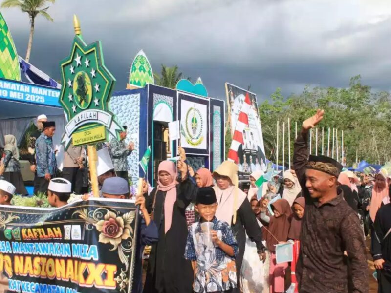 Musabaqah Tilawatil Quran (MTQ) Kecamatan Mantewe Resmi Dibuka, 291 Peserta Berlomba