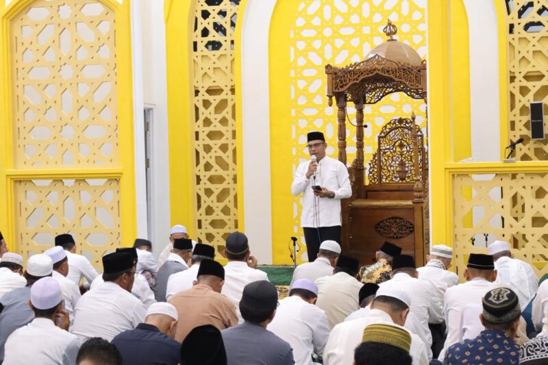 Doa Bersama di Masjid Apung, Pemkab Kotabaru Tasyakuri Hari Jadi ke-75