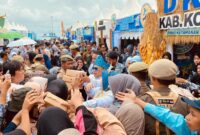 Jamuan Massal Meriahkan Harjad ke-75 Kabupaten Kotabaru