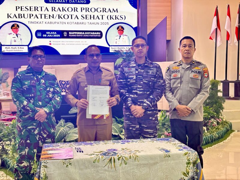 Pemkab Kotabaru Gelar Rakor Kabupaten/Kota Sehat 2025, Perkuat Sinergi Menuju Daerah Sehat dan Mandiri