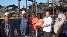 Api Lahap Permukiman Padat di Kotabaru, Pemkab Turun Tangan Bantu Korban
