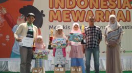Lomba Mewarnai dan Aksi Cinta Palestina Warnai Hari Anak Nasional di Banjarmasin