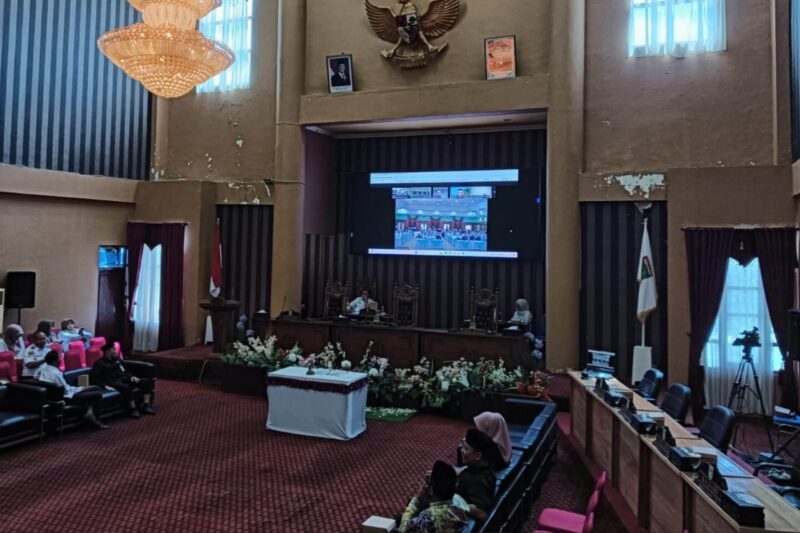 DPRD Tanah Bumbu Ikuti Rakor Virtual Bersama BPK, Bahas Penguatan Pengawasan Keuangan Daerah