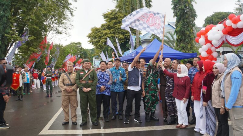 Karnaval HUT RI ke-80 di Kotabaru: Paduan Nostalgia Tempo Dulu dan Kreativitas Generasi Muda