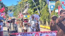 Usung tema Tempo Dulu, Barisan Karnaval Curi Perhatian Masyarakat