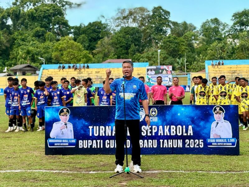 Gali Potensi Atlet, Pemkab Kotabaru Buka Bupati Cup 2025
