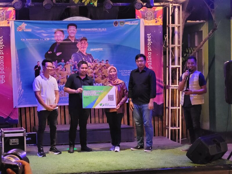 Kontingen Atlet Sepak Bola Tanah Bumbu Terlindungi Program Jaminan Sosial Ketenagakerjaan