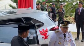 Bupati Andi Rudi latif Rayakan HUT RI Ke-80 Tahun dengan Simbol Kesederhanaan dan Penghormatan