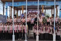 Wabup H. Bahsanuddin Buka Jambore Pramuka Tanah Bumbu 2025: Cetak Generasi Tangguh dan Berkarakter