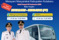 Sambut Era Baru Transportasi, Trans Saijaan Hadir Layani Kotabaru–Sengayam

