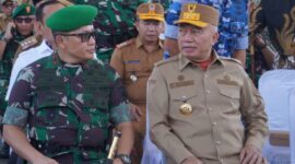 Pemkab Kotabaru Hadiri Apel Alih Kodal Korem 101/Antasari di Banjarbaru