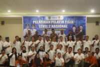 Pelatihan Pelatih Fisik Level 2 Nasional Resmi Ditutup, Bupati Tanah Bumbu Dorong Lahirnya Atlet Tangguh