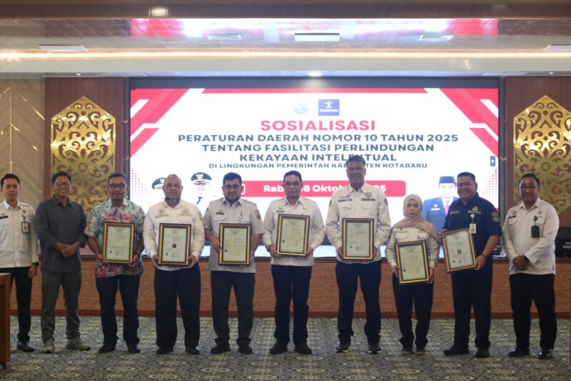 Pemkab Kotabaru Dorong Perlindungan Karya Lokal Lewat Sosialisasi Perda Nomor 10 Tahun 2025