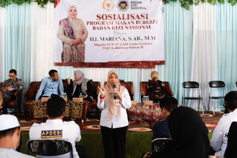 Program Makan Bergizi Gratis Hadir di Tanah Laut, DPR RI dan BGN Dorong Generasi Sehat Menuju Indonesia Emas 2045
