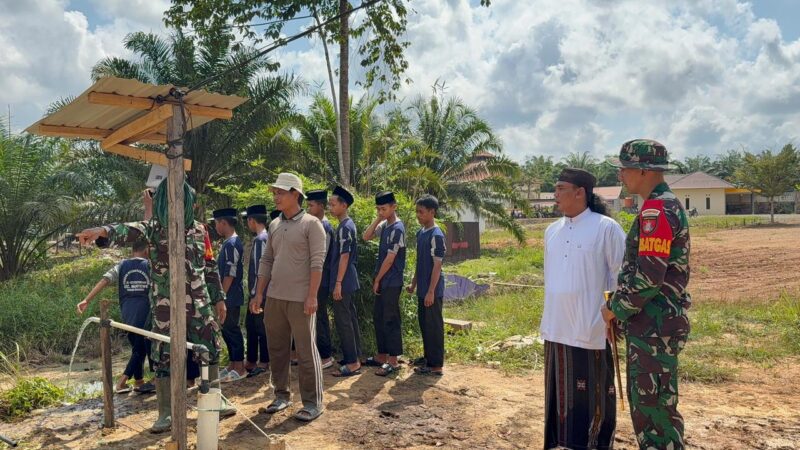 Sinergi Kodim 1022 dan Pemkab Tanah Bumbu Wujudkan Akses Air Bersih untuk Warga Mantewe