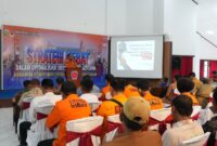 PT Indocement Tunggal Prakarsa Tarjun Bersama BPBD Kotabaru Gelar Sosialisasi Optimalisasi Desa Tangguh Bencana melalui Strategi Hebat