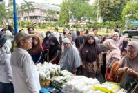 Rayakan Hari Pangan Sedunia, Pemkab Kotabaru Gelar Gerakan Pangan Murah Diserbu Warga