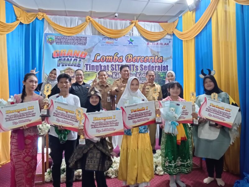 Siti Nurhayatul Hasanah Juara 1 Lomba Bercerita SMP/MTs se-Kabupaten Kotabaru 2025