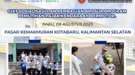 UPPD Samsat Kotabaru Berlakukan Program Pemutihan dan Gebyar Panutan Pajak Berkendaraan Bermotor 2025