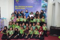 Anak-Anak TK Antusias Ikuti Kelas Literasi dan Bercerita di Perpustakaan Daerah Kotabaru