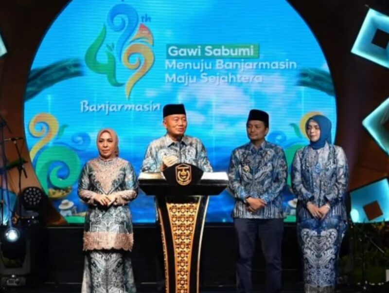 Tanah Bumbu Hadiri Puncak HUT ke-499 Banjarmasin, Pererat Sinergi untuk Kemajuan Banua