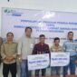 Dua Keluarga Pekerja Rentan Terima Santunan JKM dari BPJS Ketenagakerjaan Batulicin dan PT Pama Indomining