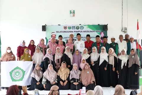 Muslimat NW Kalsel Resmi Dilantik, Pemkab Tanah Bumbu Dukung Peran Strategis Perempuan Muslim