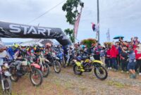 Trabas Hebat 3 Kotabaru: 680 Rider Ramaikan One Day Trail Adventure dan Salurkan Bansos di Tiga Desa