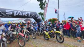 Trabas Hebat 3 Kotabaru: 680 Rider Ramaikan One Day Trail Adventure dan Salurkan Bansos di Tiga Desa