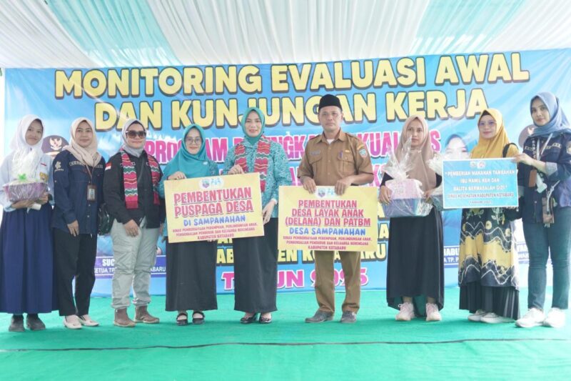 Pemkab Kotabaru Lakukan Monitoring, Evaluasi Awal Program PK2D