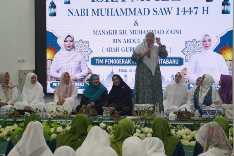 TP PKK Kotabaru Ajak Perkuat Iman dan Ketahanan Keluarga pada Peringatan Isra Mi’raj