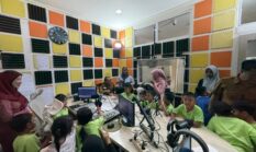 Anak PAUD Citra Indonesia Belajar Dunia Penyiaran di Radio Abdi Persada