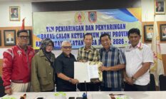 Berkas Pencalonan Diserahkan, Hasnuryadi Maju dalam Bursa Ketua KONI Kalsel 2026–2030