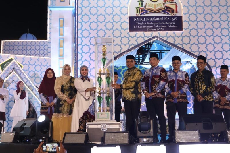 Pulau Laut Utara Raih Juara Umum MTQ ke-56 Kabupaten Kotabaru 2026