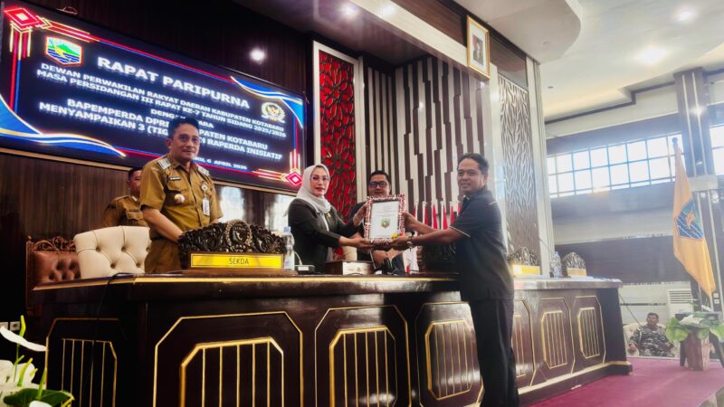 DPRD Kotabaru Bahas 3 Raperda Inisiatif, Fokus pada Penanggulangan Bencana dan Pengelolaan Sampah