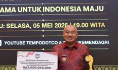 Kalsel Terbaik di Regional Kalimantan, Gubernur H. Muhidin Terima Penghargaan Kemendagri 2026